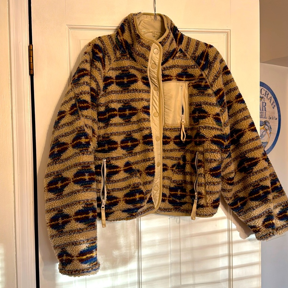 Coat faux fur
